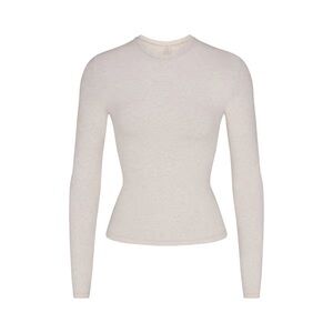 NWT Skims Cotton Jersey Long Sleeve
T-Shirt MEDIUM